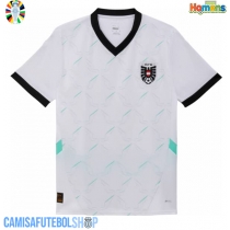Camisa de time de futebol Áustria Replicas 2º Equipamento Europeu 2024 Manga Curta